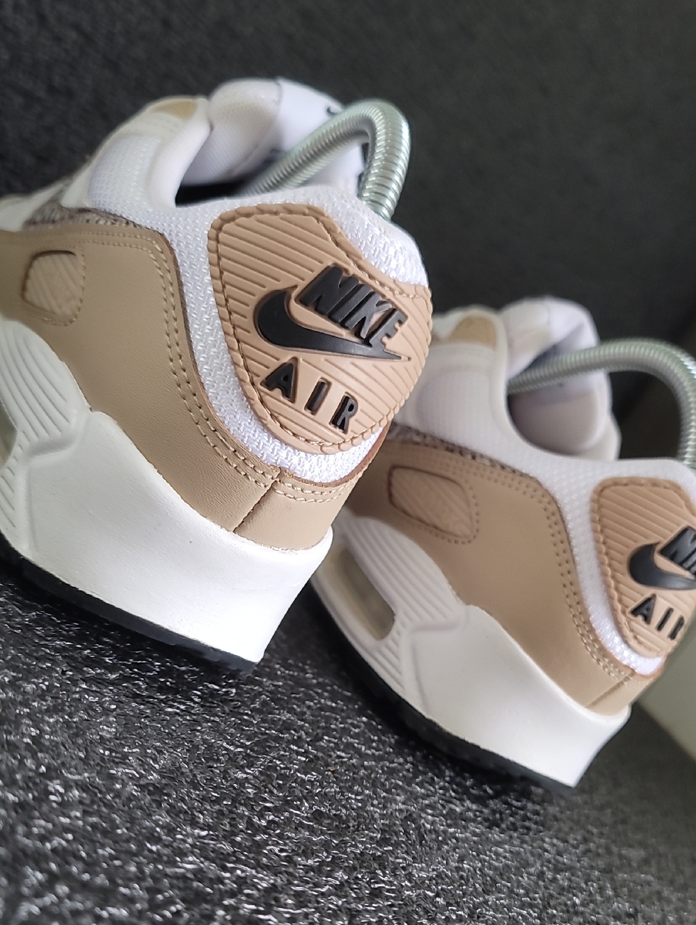Nike Air Max 90 'United In Victory' "White/Hemp" Wmns 8.5 Ships Today - Picture 9 of 16